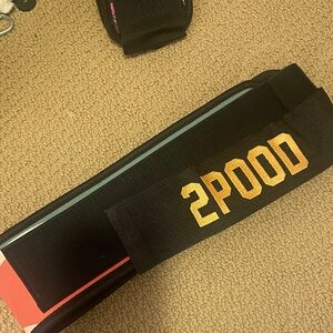 2POOD Black and Gold Men's Belt